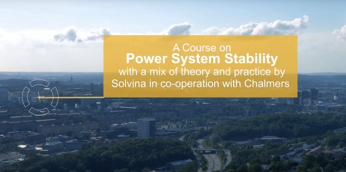 Join the course on Power System Stability Solvina